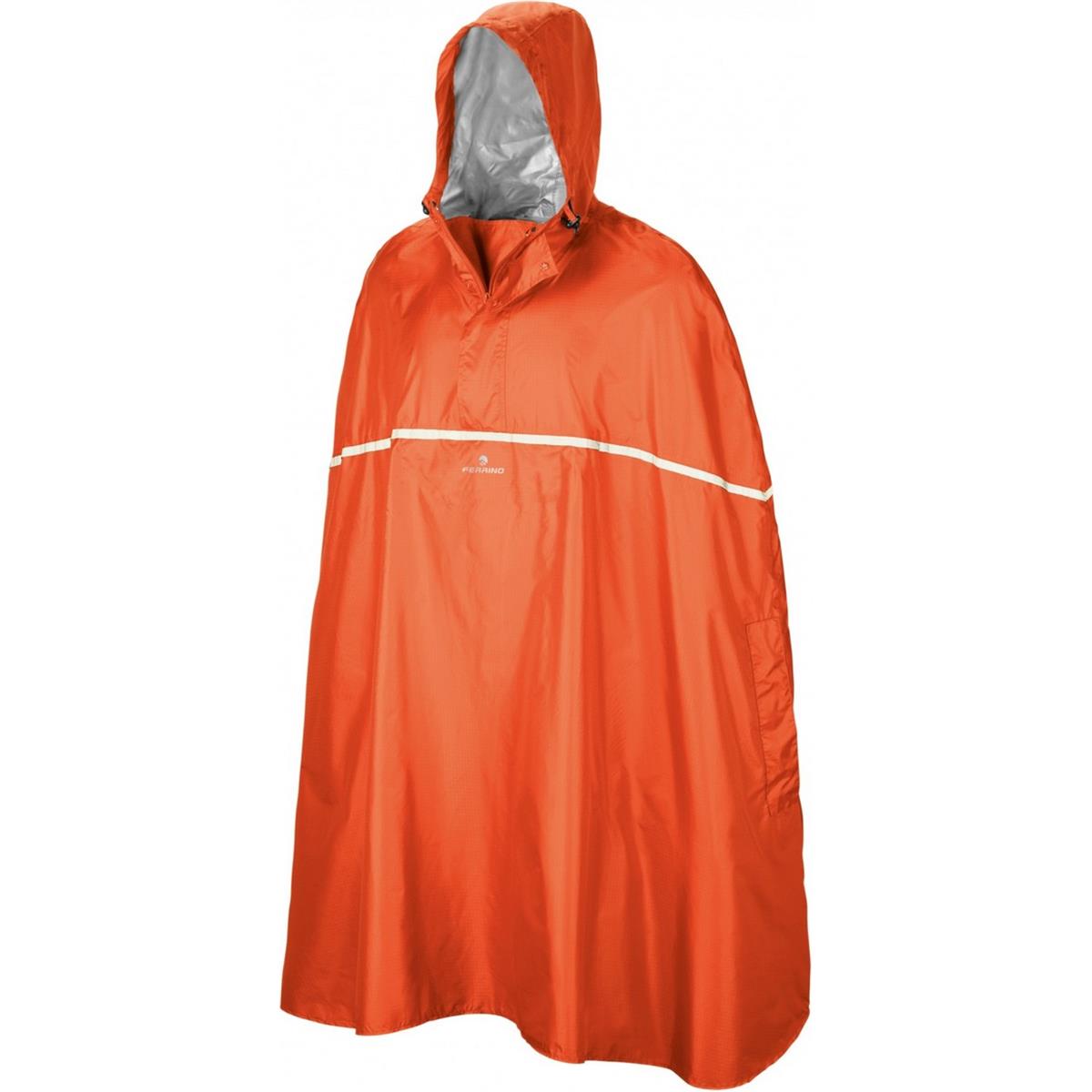 8014044940958 - Fahrradponcho Dryride Orange Regenjacke Einheitsgröße