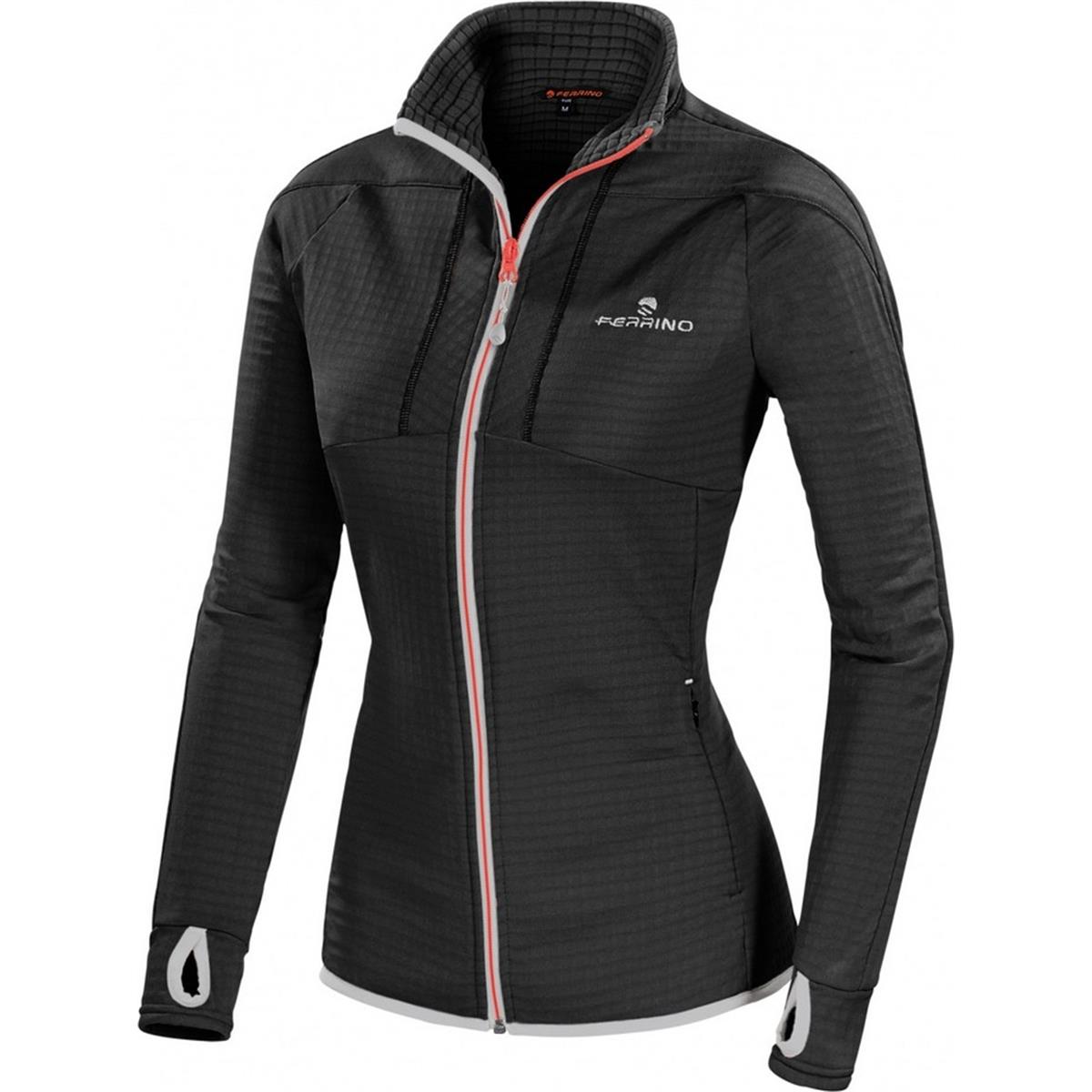 8014044975073 - Kluane Jacke Damen Schwarz XS Thermisch Atmungsaktiv für Trekking