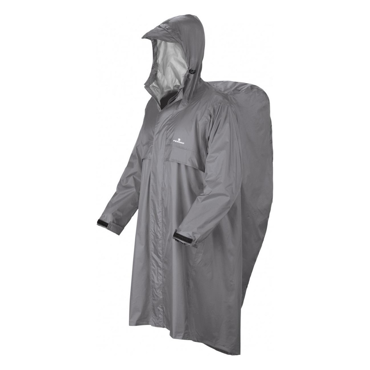 8014044980022 - Trekker RP S M Regenponcho Hellgrau Wasserdicht für Trekking 8014044980022 - Trekker RP S M Regenponcho Hellgrau Wasserdicht für Trekking