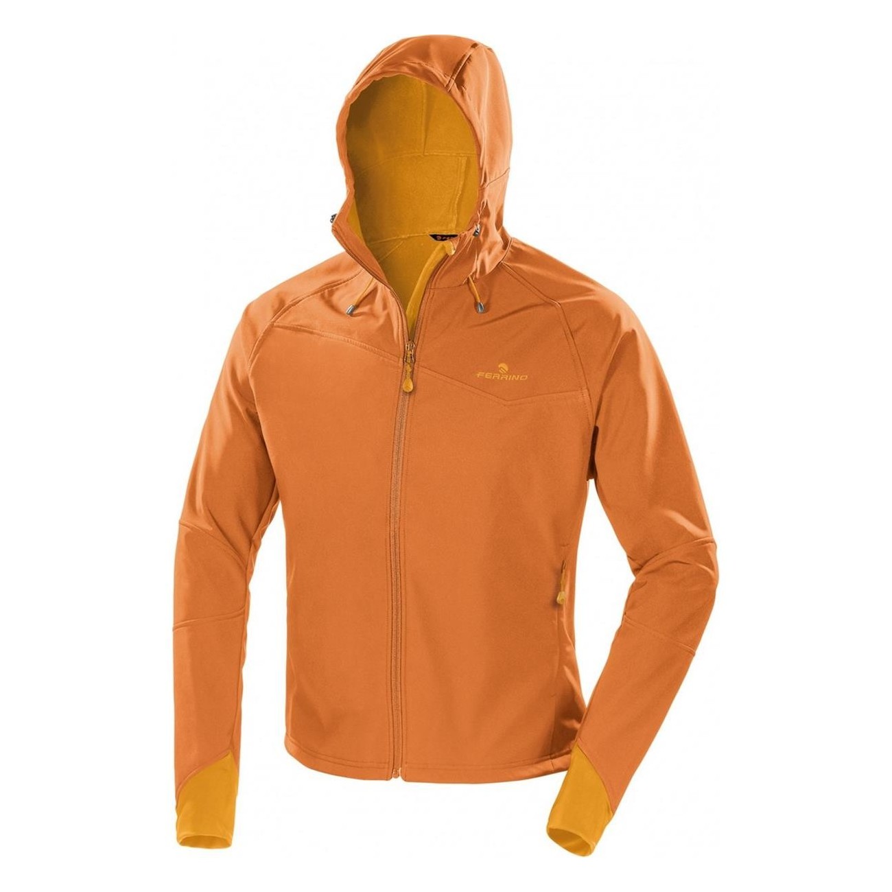 8014044995491 - Winddichte Softshelljacke für Herren Tobol Orange XXXL für Outdoor-Sport