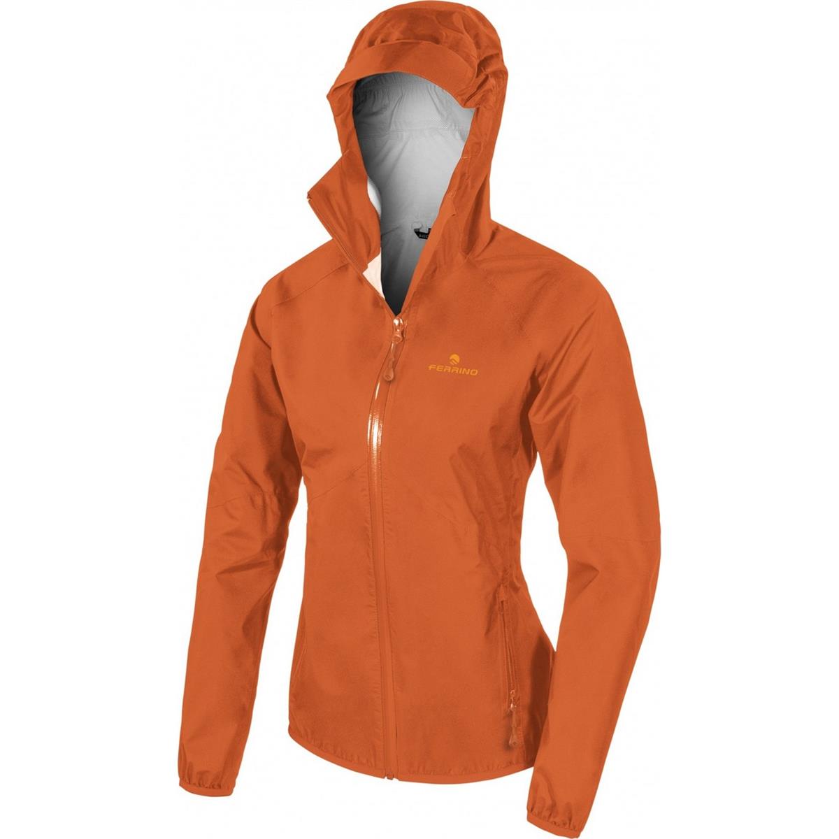 8014044997709 - Damenjacke Kunene Orange M Wasserdicht Atmungsaktiv Trail Running