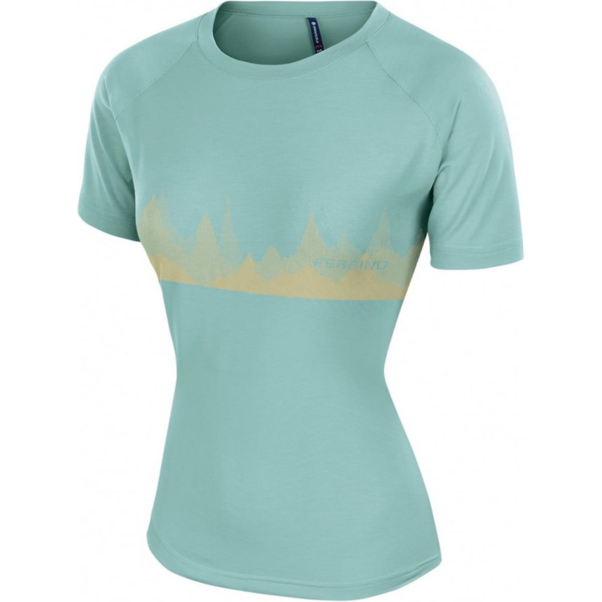 8014044998775 - Damen T-Shirt Coruel Light Sky L für Trekking und Reisen