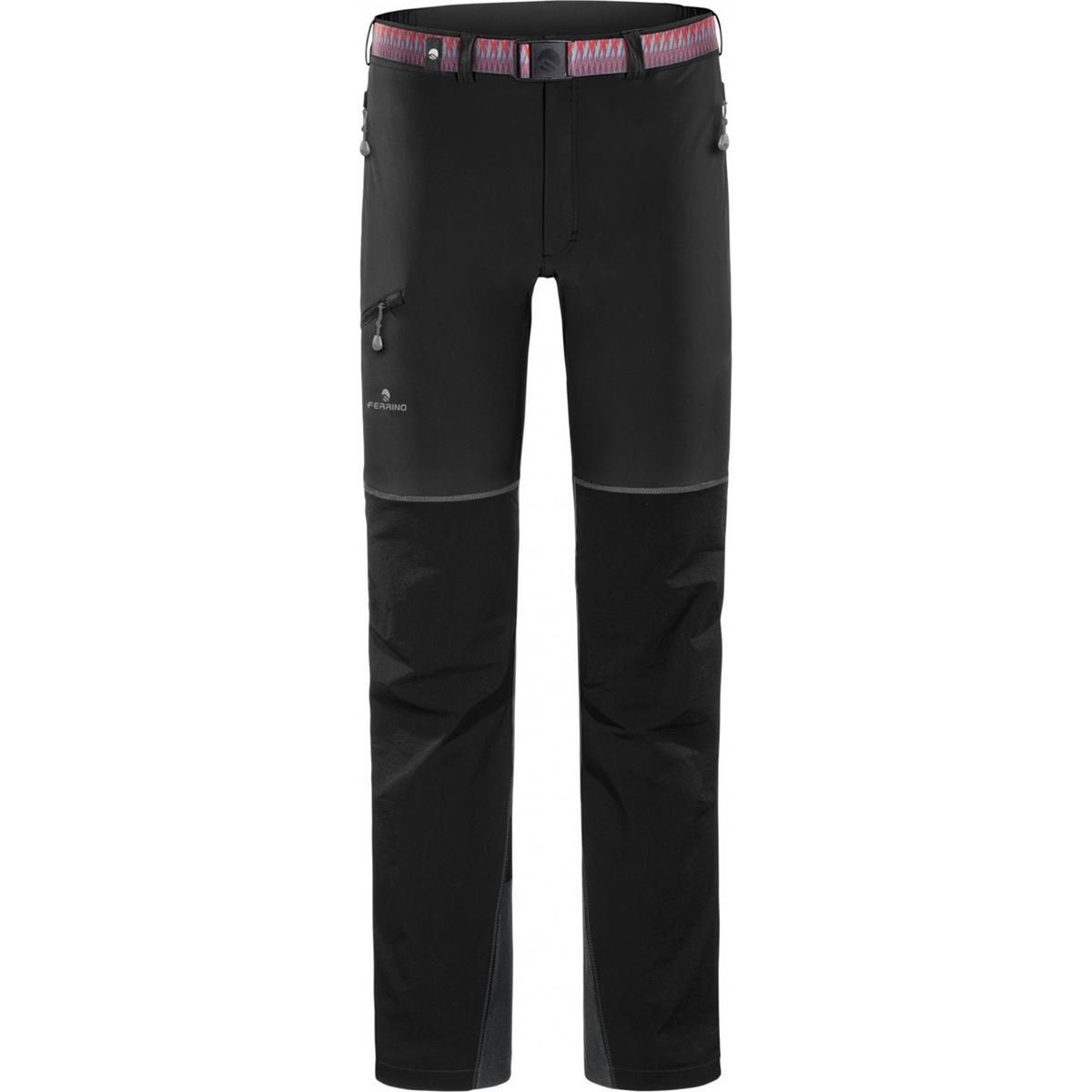 8014044999208 - Herrenhose Monviso Schwarz Größe 56 für Trekking und Alpinismus