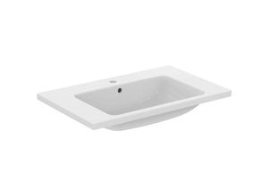 8014140485988 - ILife b - Möbelwaschtisch 81x51 cm mit Überlauf mit Hahnloch weiß T460401 - Ideal Standard