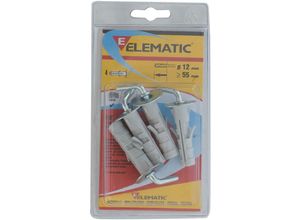 8014211129278 - 8 x elematic blisterzwickel enp   oc12 öse geschlossen 4 stück