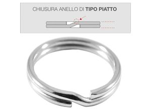 8014211129339 - 300 x silca ringe für schlüssel mm20