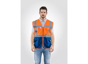 8014211187193 - Ferramenta1com - Warnweste orange blau tg l