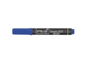 8014211960208 - Pica Marker - 10 x pica classic marker blaue runde spitze