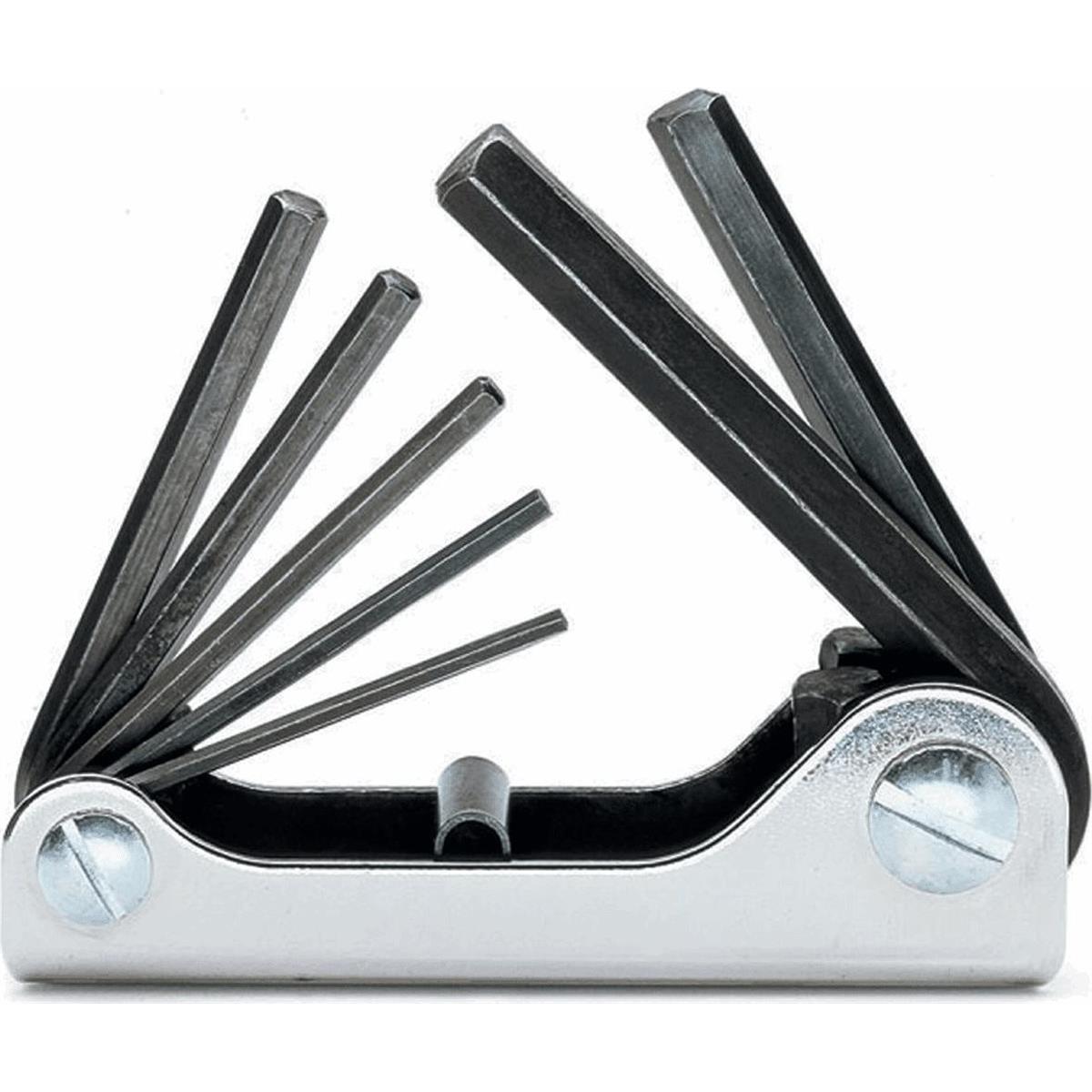 8014230084299 - Beta Multitool Sechskantschlüssel 7-teilig (15-6mm) Weiß - Kompakt und Vielseitig