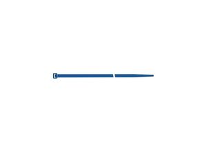 8014748302854 - 100x Kabelbinder Länge 280 mm Breite 45 mm blau - SEL11425R - Sapiselco