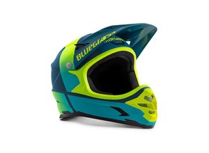 8015190271828 - Bluegrass Fullface Helm Intox petrol fluo gelb