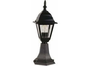 8015230111824 - Chiaro Di Luna - Piuma Lantern auf einer Polypropylenbasis 15x15xH45cm Garten Deluxe -Kollektion