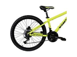 8015244524375 - Vario Mountainbike XC DIABLO 24 DISK MTB Hardtail 24 Zoll RH 34cm 21-Gang gelb schwarz