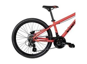 8015244524399 - Vario Mountainbike XC DIABLO 24 COMP BT MTB Hardtail 24 Zoll RH 34cm 21-Gang rot schwarz