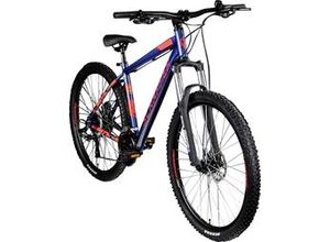 8015244570778 - Scrapper Mountainbike XC HYDRAU 21 XL 275 Zoll RH 55cm 24-Gang blau rot