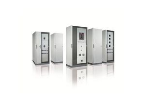 8015646836595 - Striebel & John P312T4G Gerüst mit Rückwand 400 x 850 x 1900 Stahl Grau 1 St