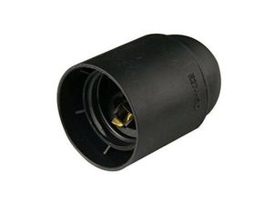 8015919011629 - Glatte Lampenfassung E27 schwarz 00503 - Master