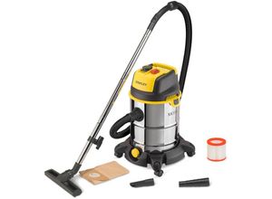 8016287516952 - 30L Stainless Steel Wet And Dry Vacuum Cleaner With Power Tool Connectivity