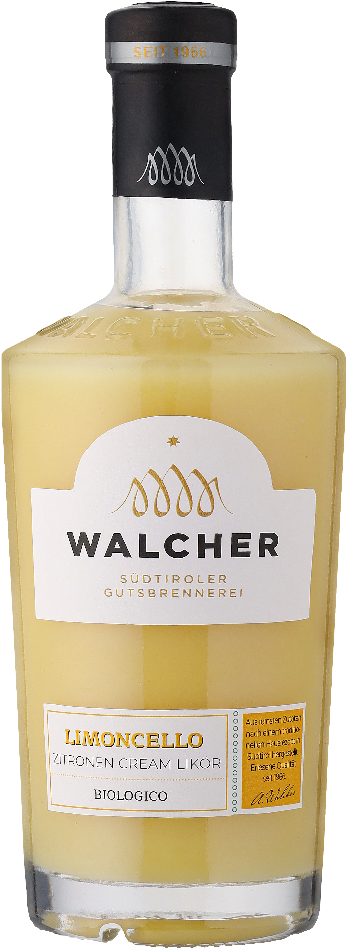 8016448003673 - Walcher Limoncello Cream - Bio