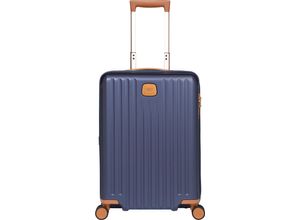 8016623140605 - BRICS 4-Rollen-Trolley Hartschale Handgepäck TSA-Schloss Höhe 55cm Volumen 44 L blau