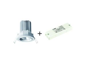 8017532312749 - Led 10W 3000K 40° Einbaustrahler mit Netzteil KT2825-JLBC40 - Side