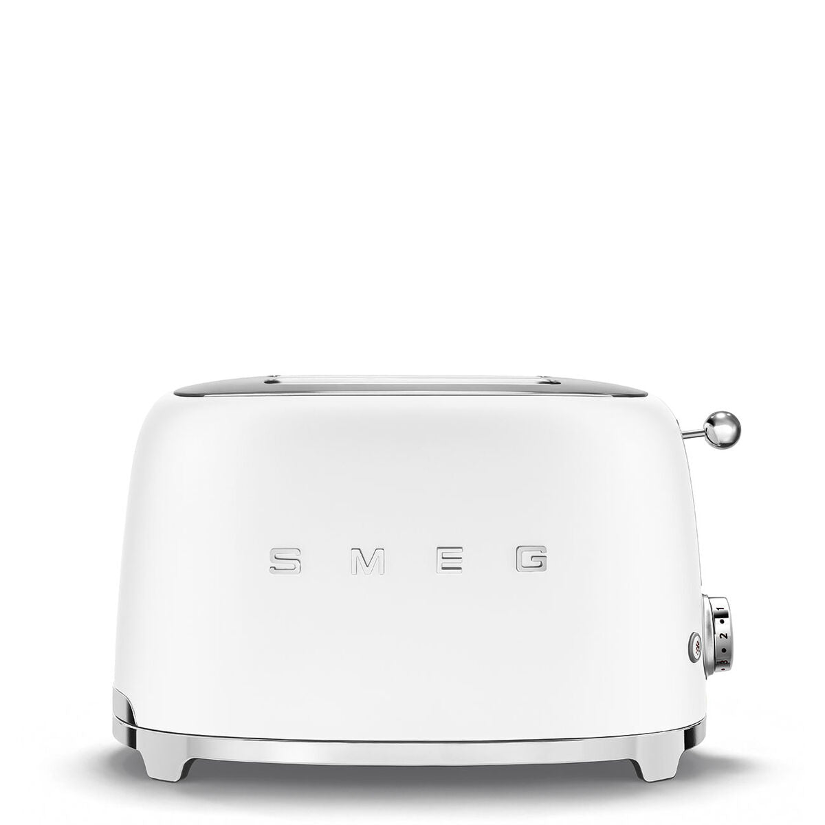 8017709290672 - - TSF01 2-Scheiben Toaster Matt - weiß matt BxHxT 31x198x195cm 6 Röstgradstufen