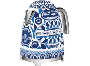 8017709301781 - smeg Wasserkocher KLF03DGBEU Dolce & Gabbana Blu Mediterraneo Sonderedition 3000 Watt blau