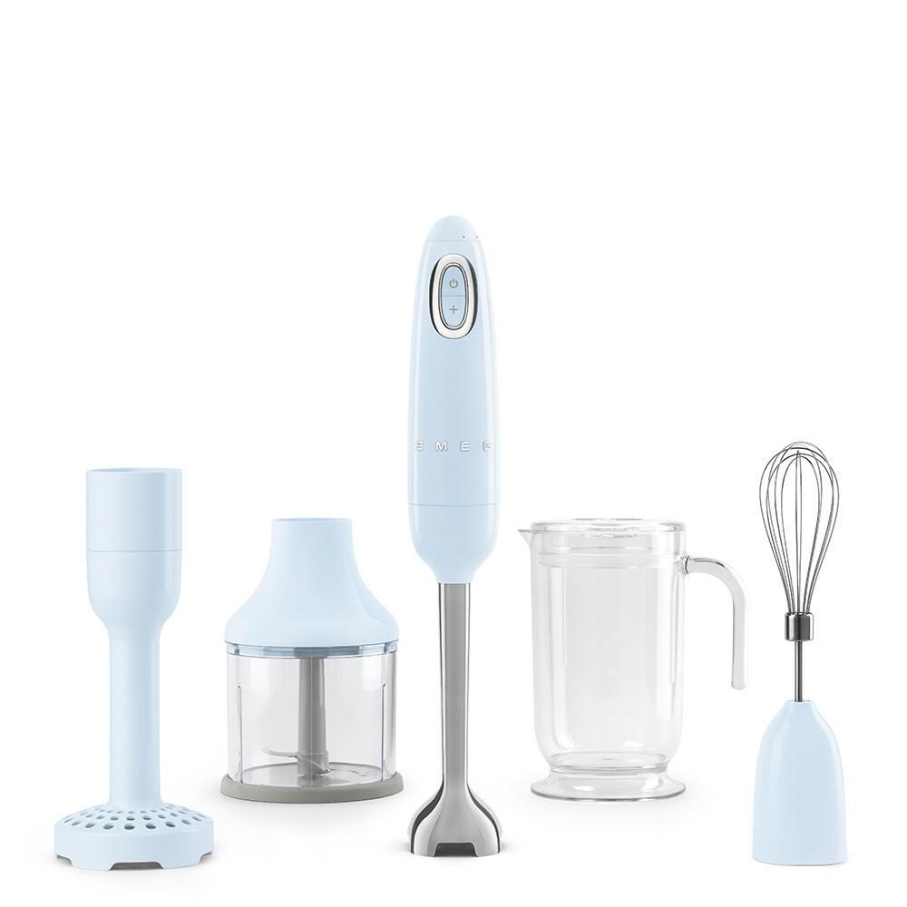 8017709318222 - SMEG - 50s Style Stabmixer-Set HBF22 pastellblau 8017709318222 - SMEG - 50s Style Stabmixer-Set HBF22 pastellblau