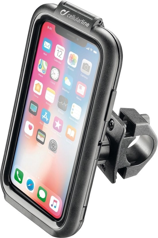 8018080322914 - Interphone iCase iPhone X Halterung für Motorradlenker