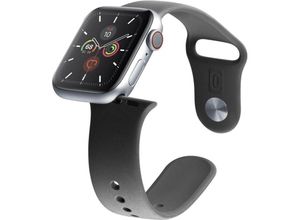 8018080383069 - Armband Apple 42 44 42 blac Uhrenarmband urban für Apple Watch - Cellularline