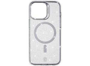 8018080466571 - Cellularline Sparkle MagSafe Case MAG Backcover Apple iPhone 15 Pro Max Transparent MagSafe kompatibel