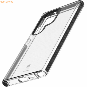 8018080475153 - Cellularline TETRACGALS24UT Backcover Samsung Samsung Galaxy S24 Ultra Transparent Schwarz Induktives Laden