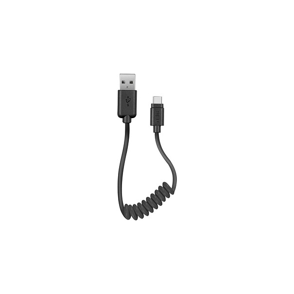 8018417247309 - PCE - sbs mobile USB-Ladekabel usb-b Stecker usb-c® Stecker 50 cm Schwarz Flexibel tecabletypcsk