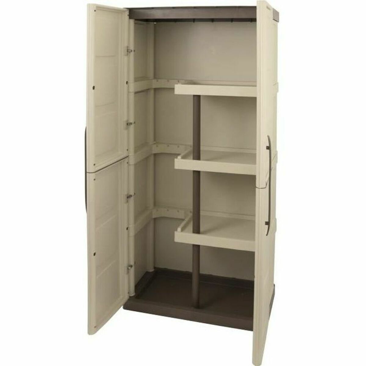 8019053048046 - Cupboard Beige Grey Resin 60 Kg 20 kg 70 x 39 x 165 cm