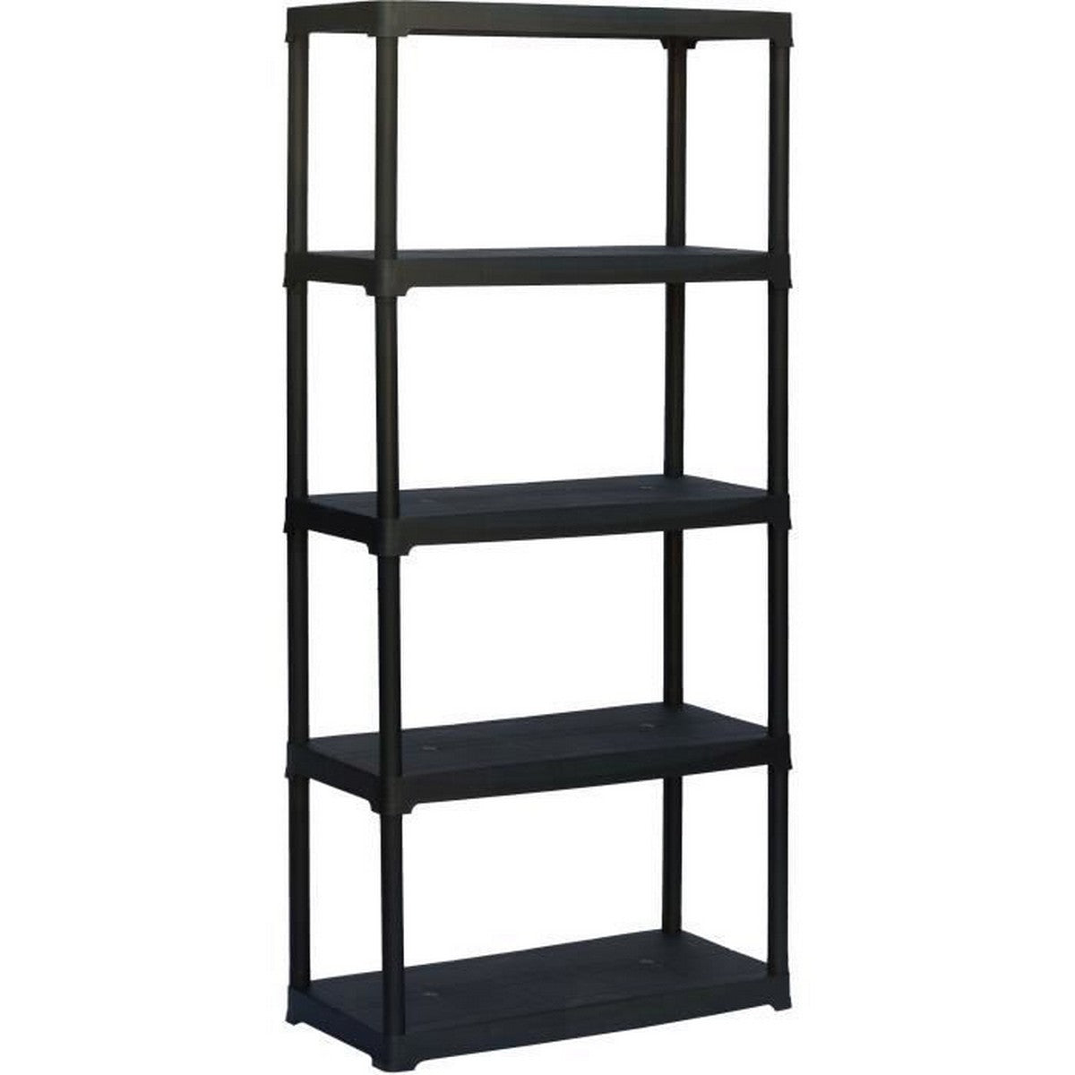 8019053048145 - Shelves Resin 5 Shelves 30 Kg 39 x 80 x 180 cm