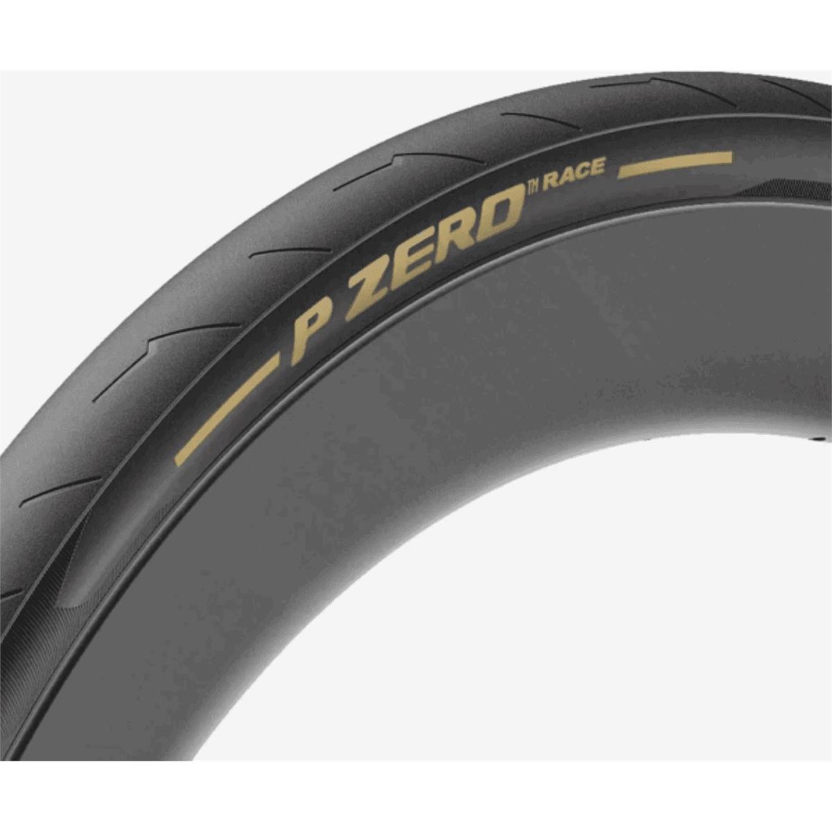 8019227411966 - P ZERO Race 28 700x26 Reifen Gold Tubeless Ready für Rennrad