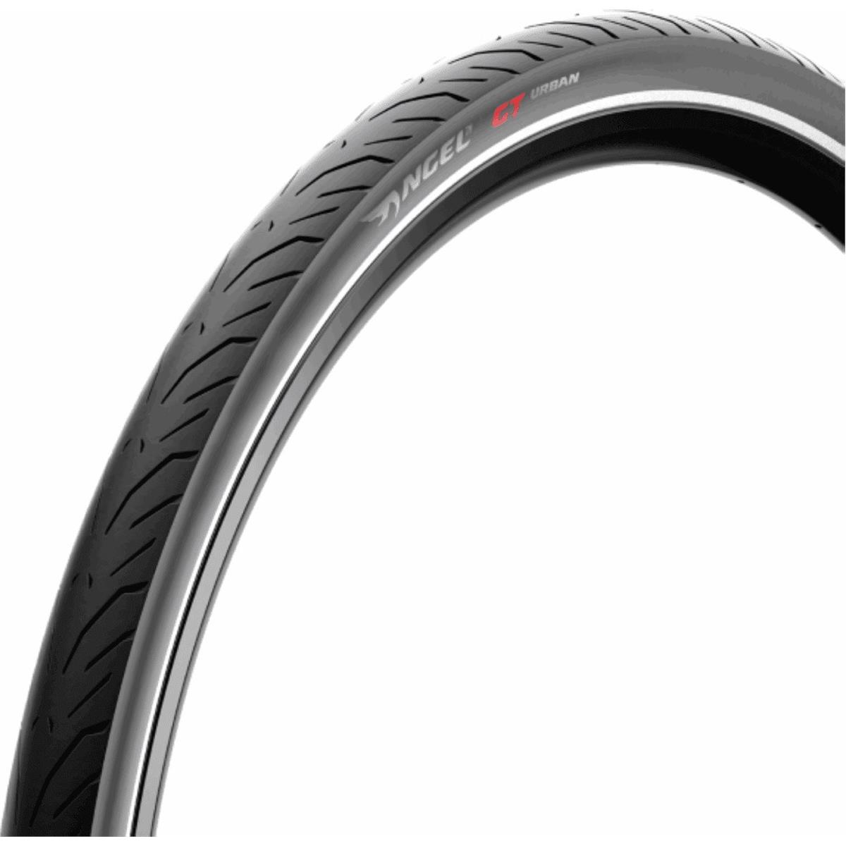 8019227412741 - Reifen Angel GT Urban 28 700x57 Schwarz Reflective für E-Bike Hohe Widerstandsfähigkeit und Grip
