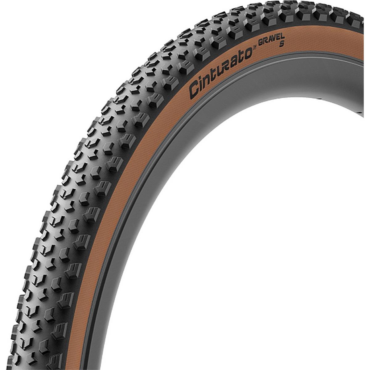 8019227416206 - Cinturato Gravel S 650Bx50 Schwarz Braun Classic Techwall für weiche Böden