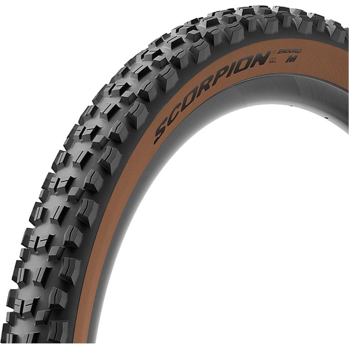 8019227435511 - MTB Reifen Scorpion Enduro M 29x240 Schwarz Braun Classic Hardwall Tubeless Ready