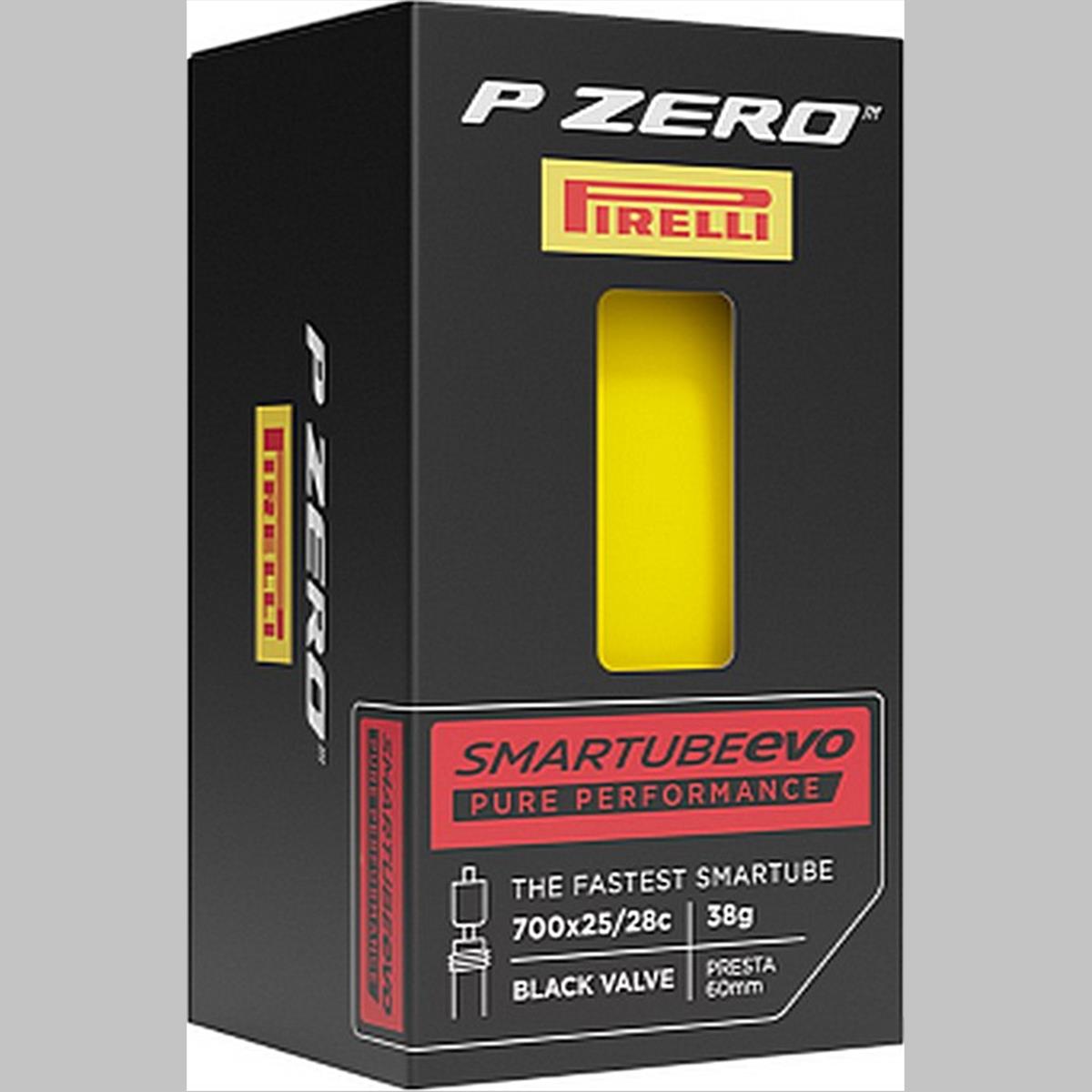 8019227436099 - P Zero SmarTUBE Evo 28 700x25 28 mit 42 mm Presta-Ventil - Leicht und Robust