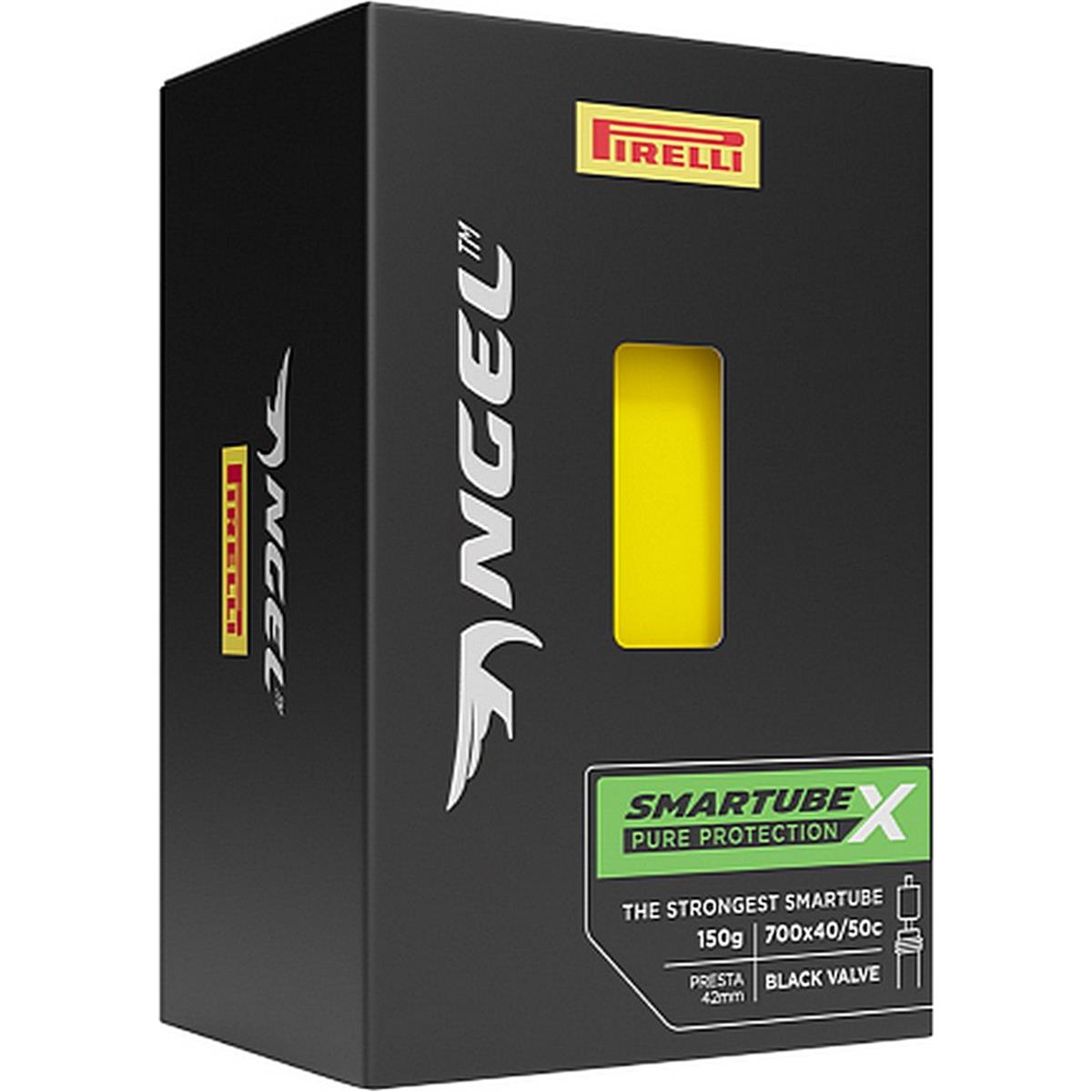8019227436150 - Angel Smartube X 28 700x42 62 mit 42 mm Schrader-Ventil für Urban Gravel Ebike 8019227436150 - Angel Smartube X 28 700x42 62 mit 42 mm Schrader-Ventil für Urban Gravel Ebike