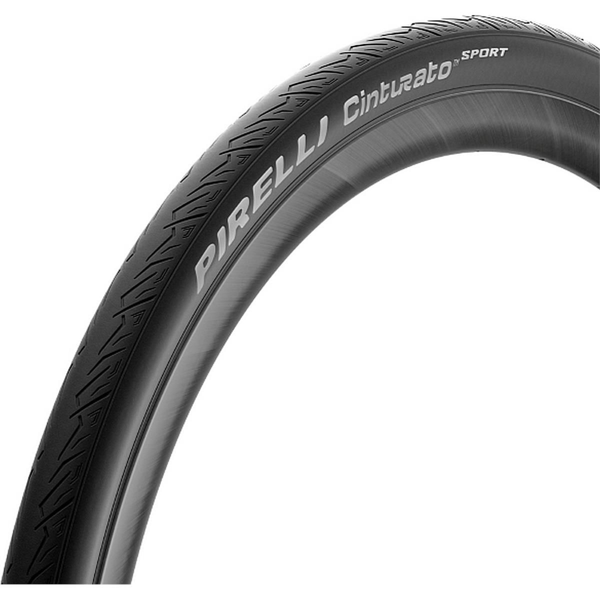 8019227443646 - Cinturato Sport 700x28 Reifen Schwarz TechWALL+ für Rennrad und Commuting