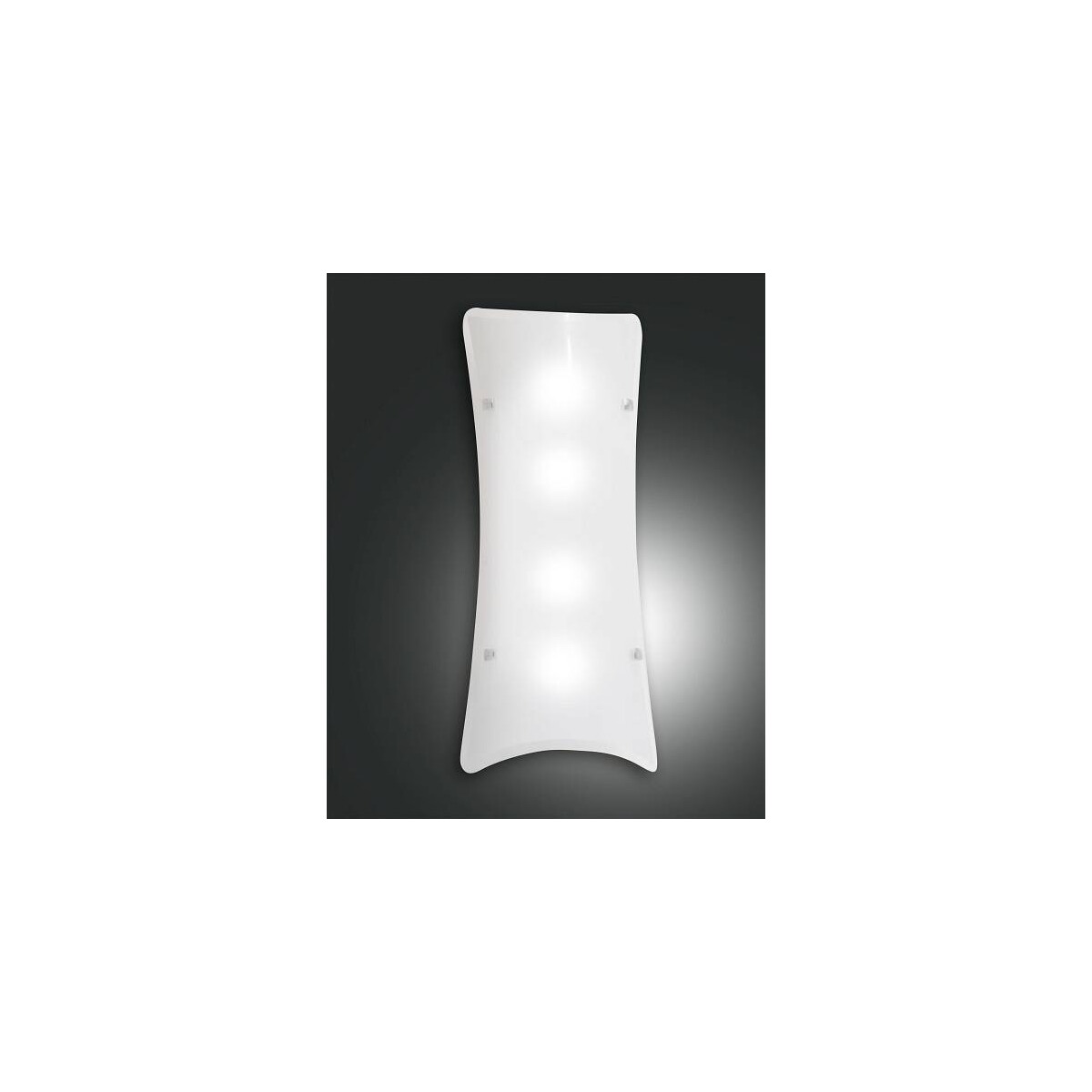 8019282060048 - Fabas Luce Lighting - Fabas Luce Milton Unterputz-Deckenleuchte Weißglas E27