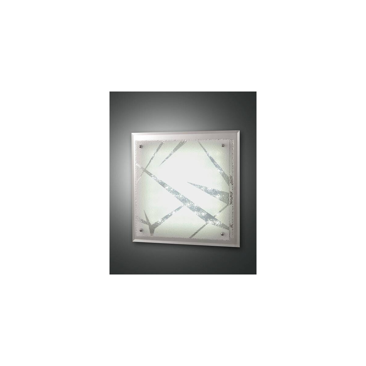 8019282073284 - Galaxy Deckenleuchte LED 1x18W Metall und Glas Weiss