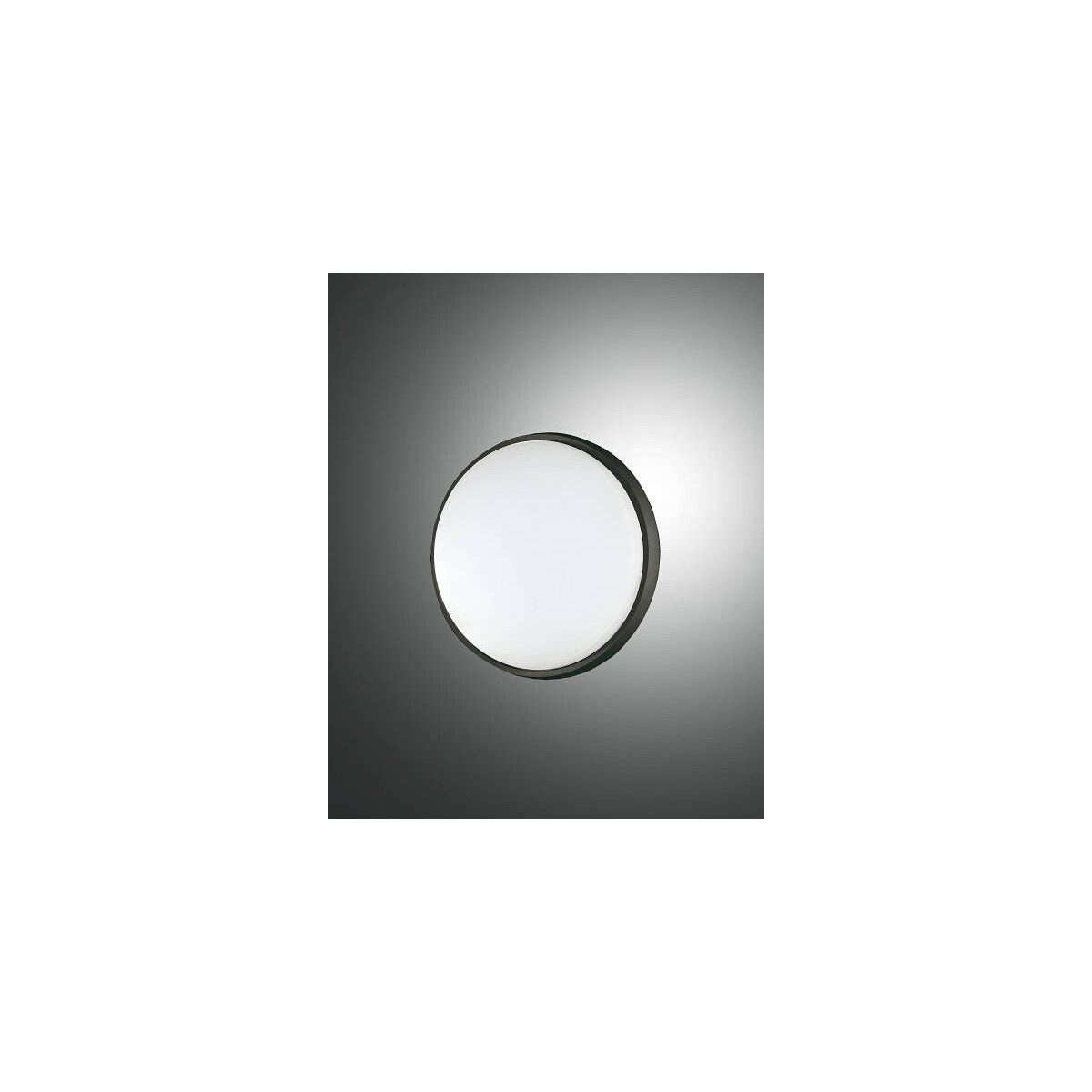 8019282094487 - Olly Deckenleuchte LED 10W Aluminium und Polycarbonat Schwarz