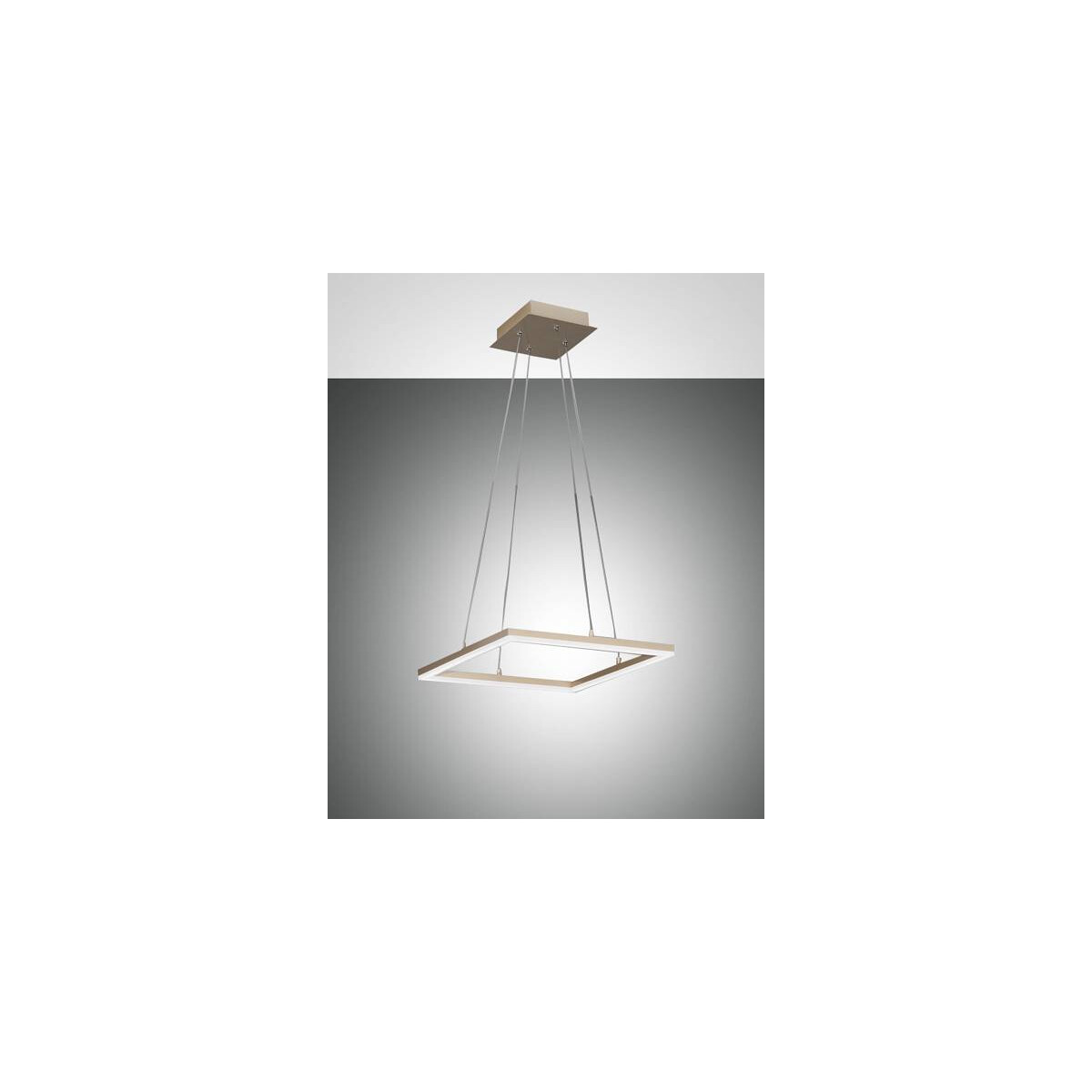 8019282098164 - Fabas Luce Lighting - Fabas Luce Bard led Einbau-Pendelleuchte Deckenleuchte Gold matt Glas