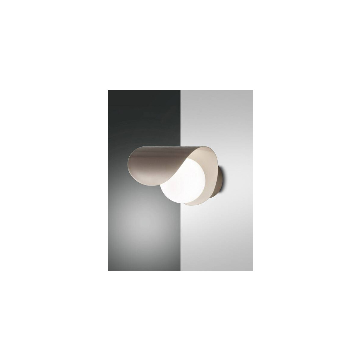 8019282098379 - Adria Wandleuchte LED 1x6W Metall und geblasenes Glas Gold edelmatt