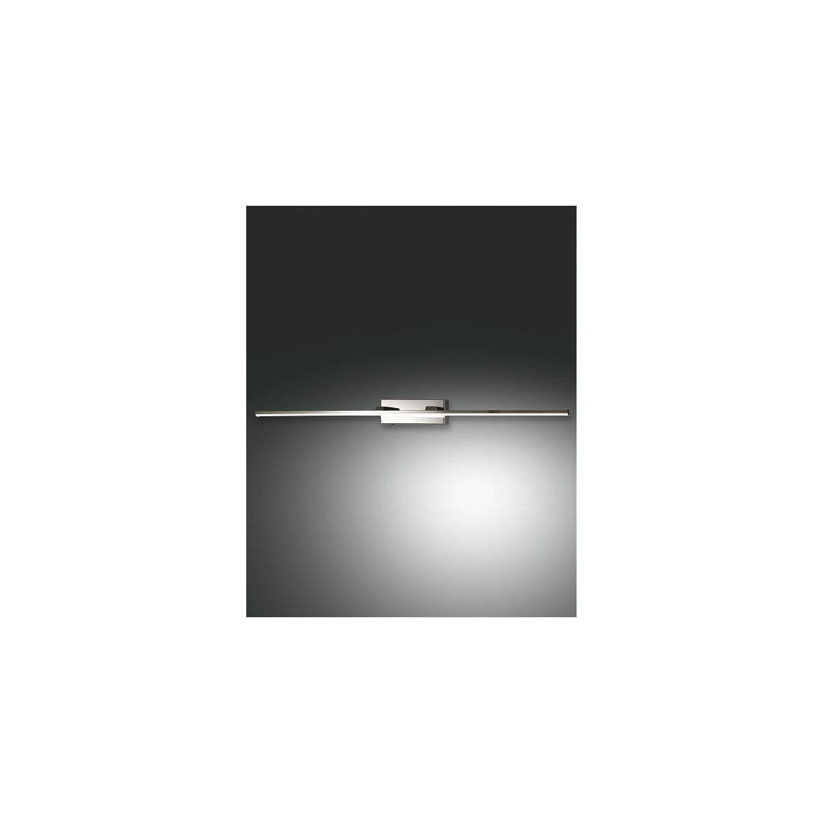 8019282111719 - Fabas Luce Lighting - Fabas Luce Nala led Badezimmer-Überspiegelleuchte Chromglas IP44