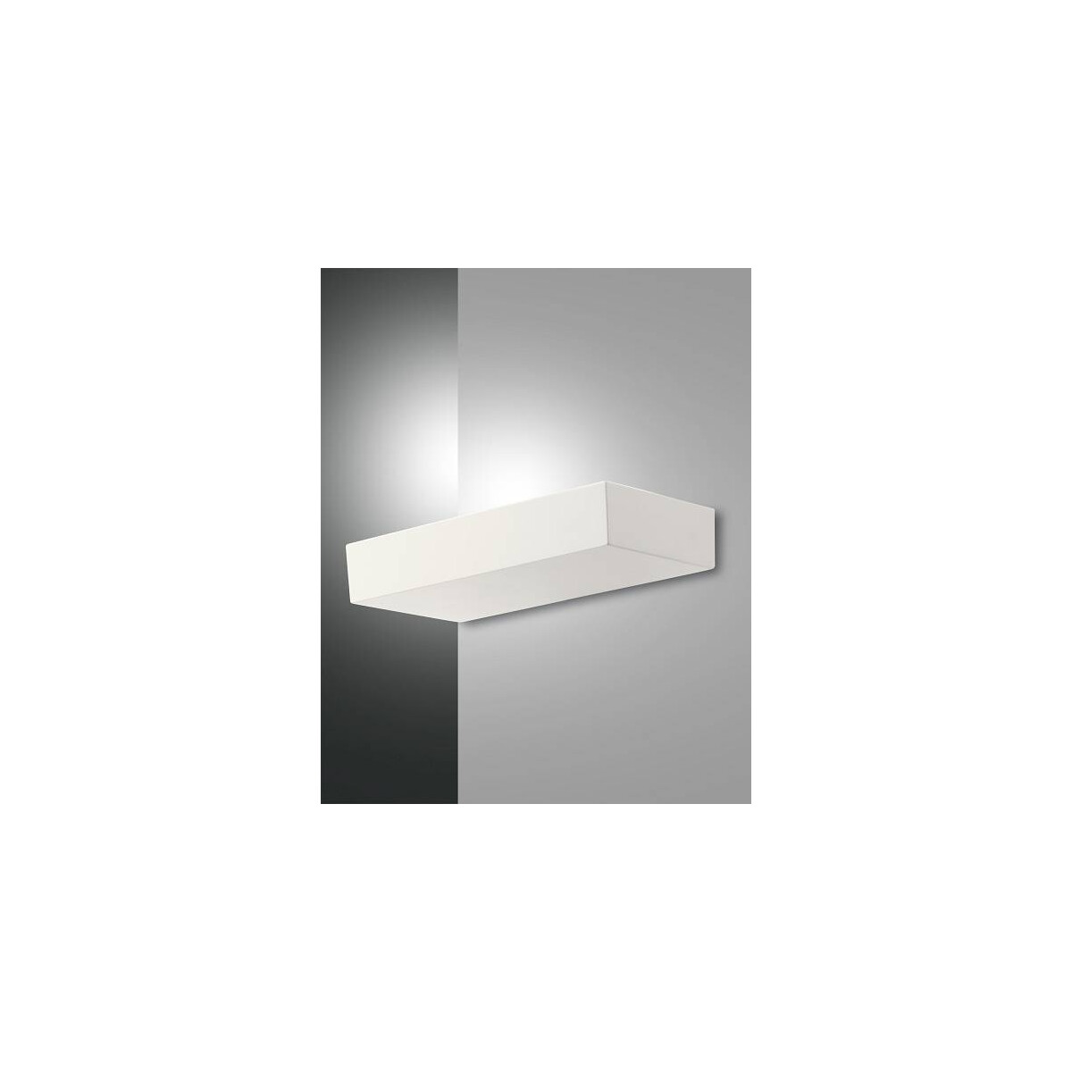 8019282506409 - Emma Wandleuchte LED 1x41W Aluminiumdrucuss Weiss