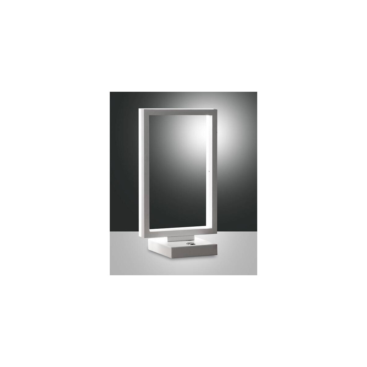 8019282507079 - Fabas Luce Lighting - Fabas Luce Bard Integrierte LED-Tischleuchte aus weißem Glas